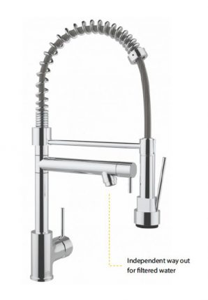 Modern Spring Commercial Style Kitchen Faucet with Pot Filler - Model : RBF-009